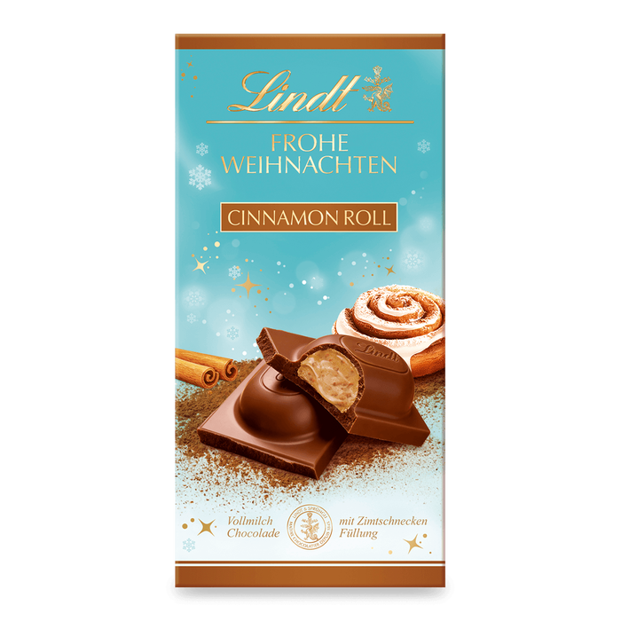 Lindt Weihnachts-Chocolade Cinnamon Roll 100g
