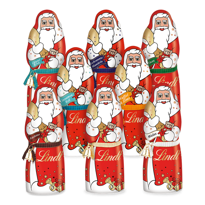 Lindt Weihnachtsmänner Set 1000g