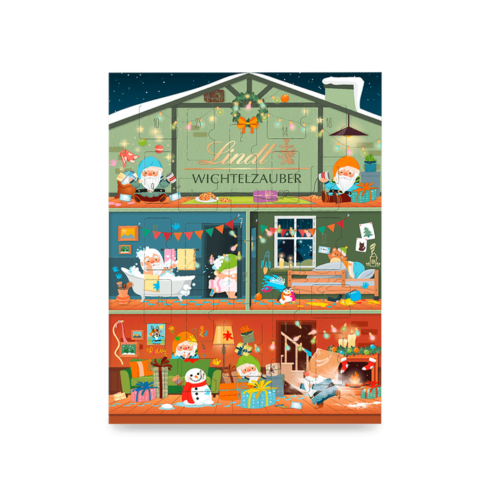 Lindt Wichtel Zauber Adventskalender 146g